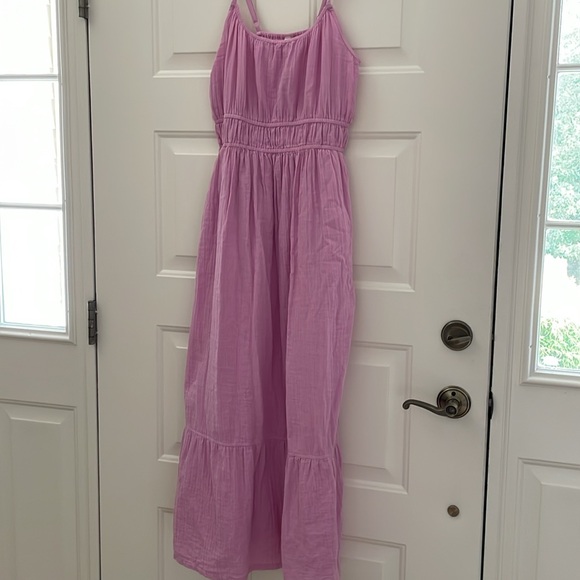 Pact Lavender Pink Maxi Dress - Picture 4 of 8